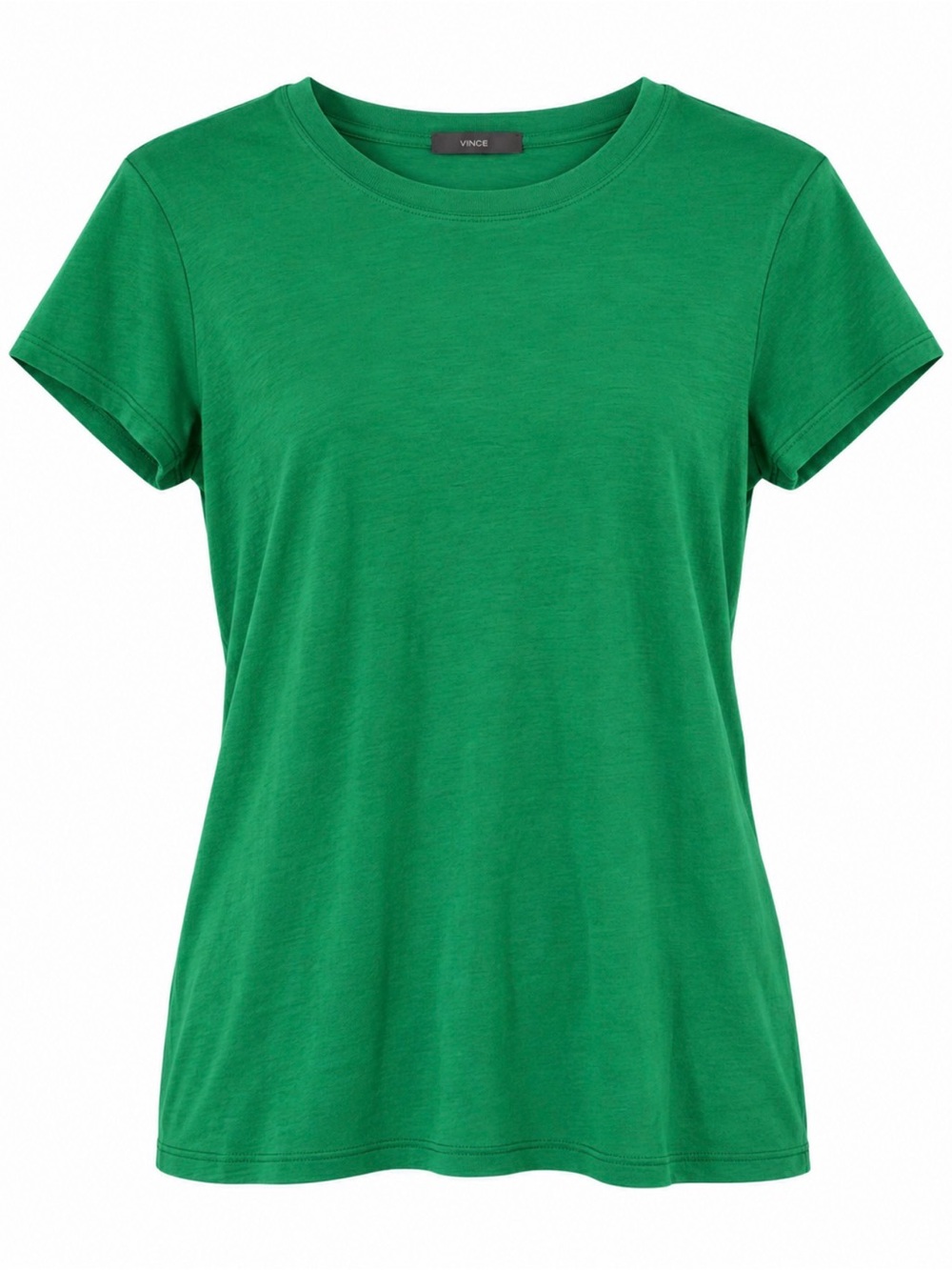 Vince Bright Green Crewneck Short Sleeve Tee